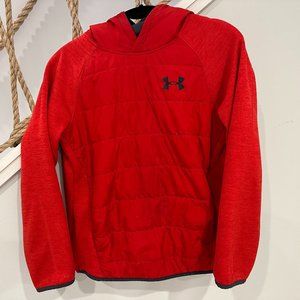 Under Armour Boys Insulated Storm Swacket Red Youth Large